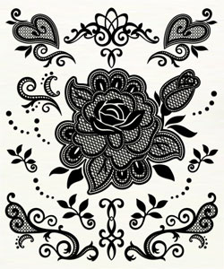fl09S Rose (Black)